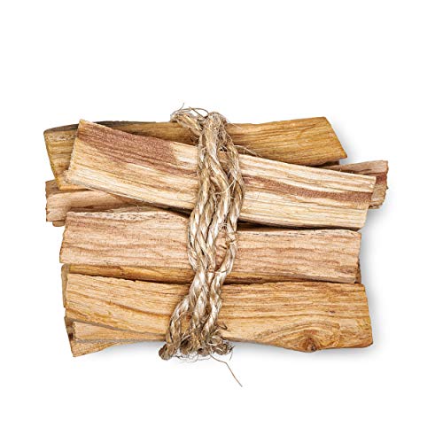 Varillas de incienso de palo santo original, madera selecta con resina natural, aroma ecológico, purificación peruana ancestral, 100 gramos