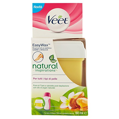 Veet Easy Wax Ricarica Roll On Elettrico, 50ml