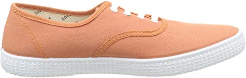 Victoria Inglesa Lona 6613, Zapatillas de Tela Unisex, Naranja (140 Melocoton), 35