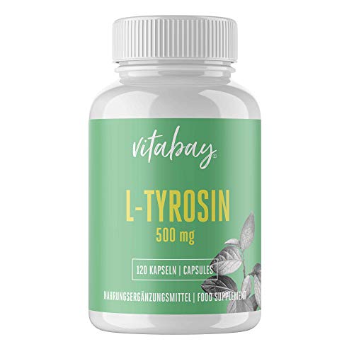 Vitabay L-tirosina - 500 mg - 120 cápsulas