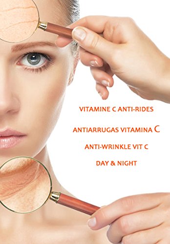 Vitamina C Crema 50ml ZERO PARABENOS . Antiedad y Antiarrugas. Regalo Vial Vitaminas.