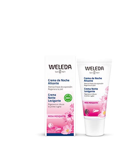 Weleda Wild Rose Musquee - Crema de noche con rosa, 30 ml