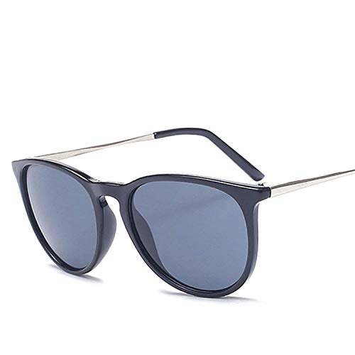 WERERT Gafas de Sol Deportivas,Sunglasses Women Men Retro Classical Sun Glasses Oval Ladies Girls Femme Uv400