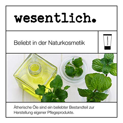 wesentlich - Aceite de bergamota, aceite esencial puro, 100 % natural en botella de cristal (10 ml)