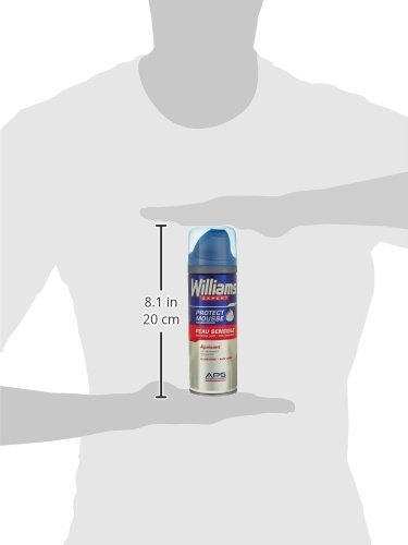 WILLIAMS espuma de afeitar piel sensible spray 200 ml