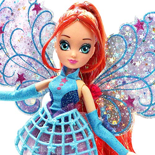 Winx Club Bloom | Hada Cosmix Muñeca con Alas Holográficas Móviles