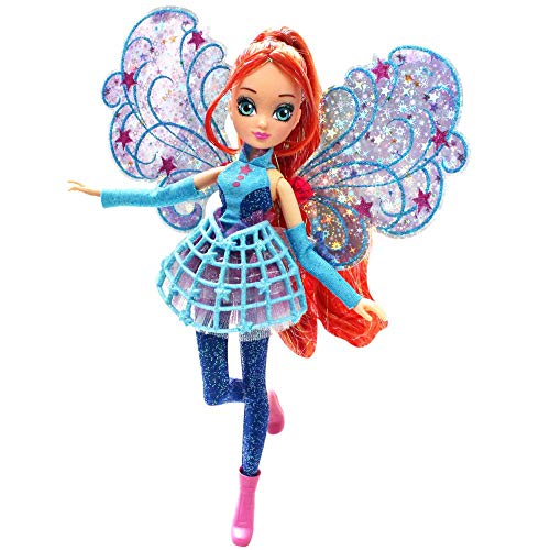 Winx Club Bloom | Hada Cosmix Muñeca con Alas Holográficas Móviles