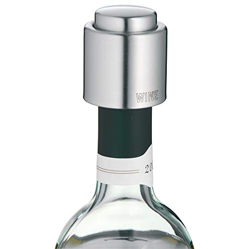 WMF Tapón para Botella Vino, Acero Inoxidable Pulido, 4 cm
