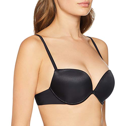 Wonderbra Sujetador Full Effect, Mujer, Negro,75A (Talla fabricante: 90A)