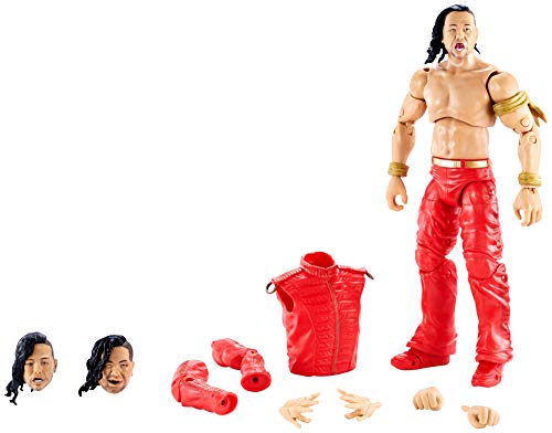 WWE - Ultimate Edition Figura de acción luchador Shinsuke Nakamura Juguetes niños +8 años (Mattel GGN88)