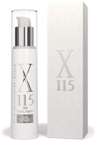 X115® | Crema Antiarrugas Hombre | 50 ml ► Crema para la Cara | Fórmula Completa HIDRATANTE + EFECTO LIFTING | Ácido Hialurónico Colágeno Pantenol karité Vitamina A, Vitamina C, Vitamina E