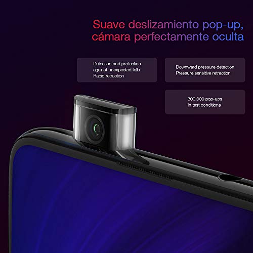 Xiaomi Mi 9T Smartphone, 6 GB + 128 GB Pantalla AMOLED Full-Screen de 6.39, Selfie Pop-up, Triple Cámara de 13 + 48 + 8 MP, con NFC, 4000 mAh, Qualcomm 730, Color Negro (Otra version Europea)