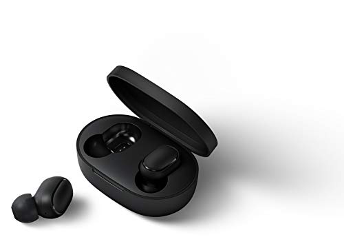 Xiaomi Redmi Airdots S TWS Bluetooth 5.0 Auriculares Bajo estéreo con micrófono Auriculares Manos Libres AI Control Negro （Versión Global）