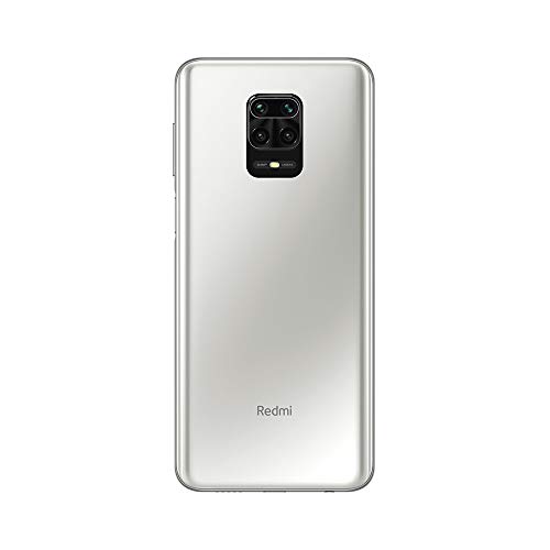 Xiaomi Redmi Note 9 Pro - Smartphone con pantalla FHD+ 6.67" DotDisplay (6 GB+128 GB, cámara cuádruple 64 MP con IA, SnapdragonTM 720G, batería 5020 mAh) Blanco [European Version]