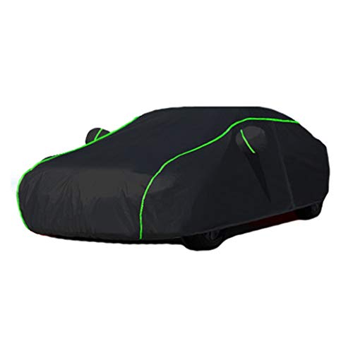 XINGP-Car Cover Cubierta del Coche Compatible con Porsche Cayenne Macan Panamera Cayman 911 Boxster Carrera GT Impermeable Nieve Polvo Sun Open Side Resistente a la Intemperie Cubierta del Coche