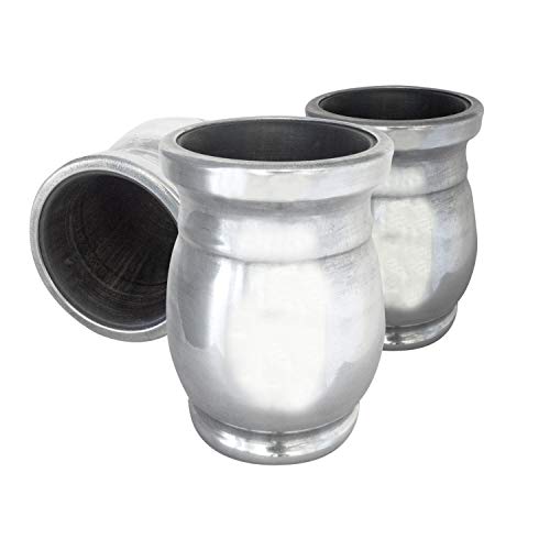 Yerba Mate Taza Palo Santo | 200-300 ml de capacidad | Exterior de metal | Interior de madera original de palo santo | Alta Calidad