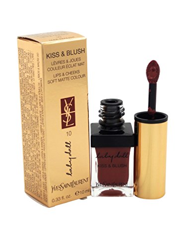 YSL Pintalabios Lã­Quido Baby Doll Kiss And Blush Nâ°10 Nude Insolent - 10 ml