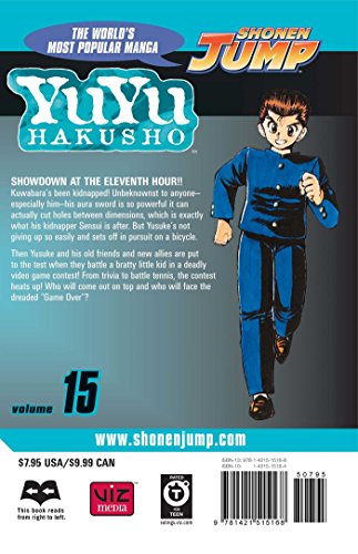 YU YU HAKUSHO GN VOL 15: Standoff at the Eleventh Hour!!