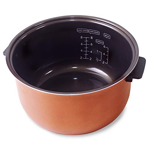 Yum Asia Olla arrocera Sakura con Cuenco de cerámica y lógica difusa Micom, 6 Funciones de cocción de arroz, 6 Funciones de multicocina, Pantalla LED Motouch (1.5l) 220-240V UK/EU (Negro y Plata)