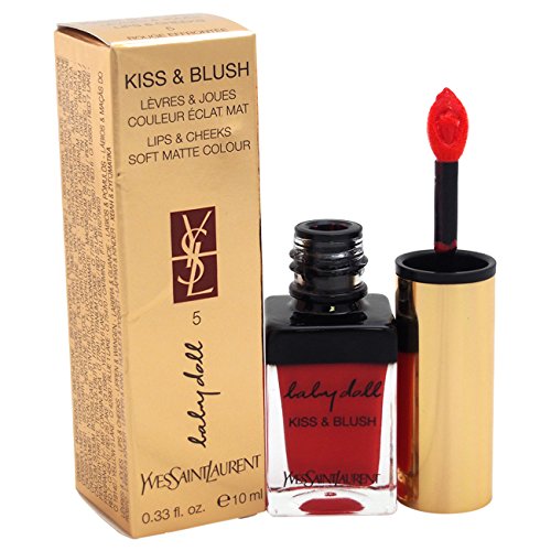 Yves Saint Laurent Baby Doll Kiss & Blush Pintalabios Tono 05 Rouge Effrontée - 10 ml