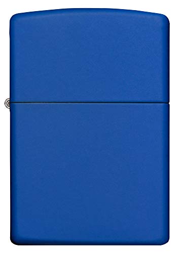 Zippo Royal Blue Matte Mechero, Metal, Azul, 3.5x1x5.5 cm