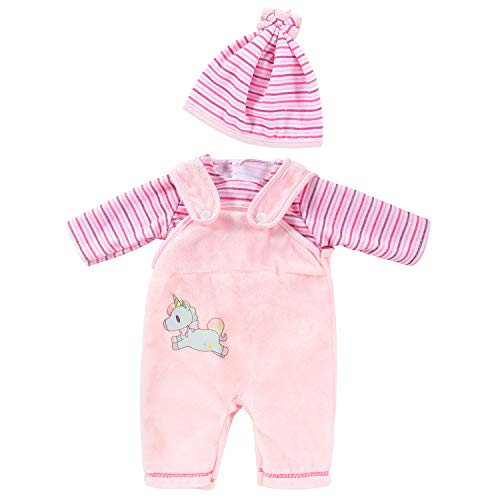 ZOEON Ropa de Muñecas para New Born Baby Doll, Trajes con Sombrero para 18 " Muñecas (40-45 cm) (Rosado)