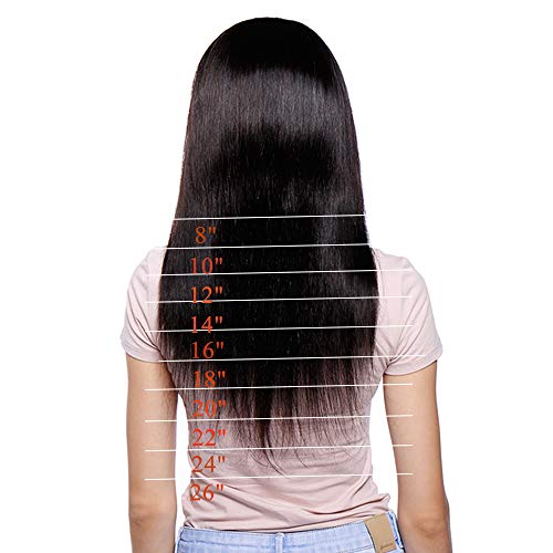 16"(40cm) Extensiones de Queratina Pelo Natural [0.5g*100 Mecha] #60 Rubio Platino Cabello Humano 100% Remy [Tipo I] Pre bonded Hair Extensions Invisible (50g)