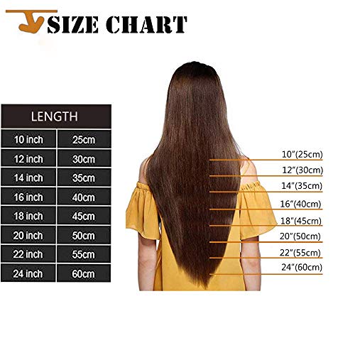 16"(40cm) Extensiones de Queratina Pelo Natural [0.5g*100 Mechas] #18/613 Ash Rubio/Blanqueador Rubio Cabello Humano 100% Remy Invisible sin Clip Pre Bonded Nail U Tip Hair Extensions (50g)