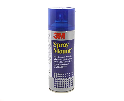 3M Spray Mount - Adhesivo Reposicionable, 400 ml