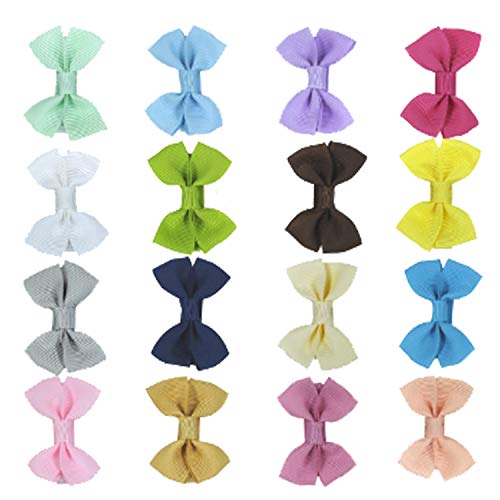 40 Piezas bebé niña Lazos para el pelo Boutique cinta, Multicolor Clips para adolescentes Niños Amigos