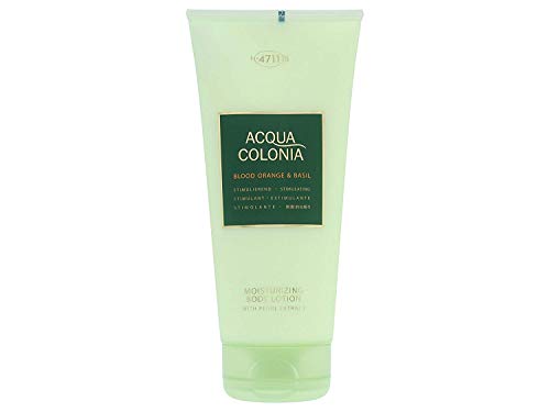 4711 Acqua Colonia Naranja Sangre y unisex Basilio, loción corporal de 200 ml, 1 paquete (1 x 0244 kg)