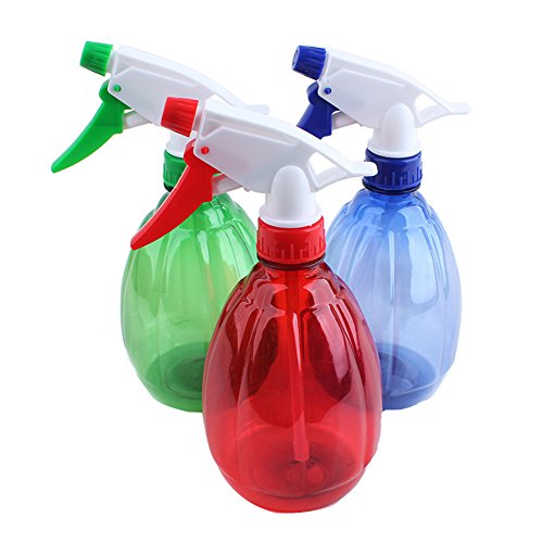 500ML Multifunción Plastic Pet Grooming Spray Bottle Salón de peluquería Jardín Plantas Agua Mister Spray Bottle Herramientas Aleatorio Color