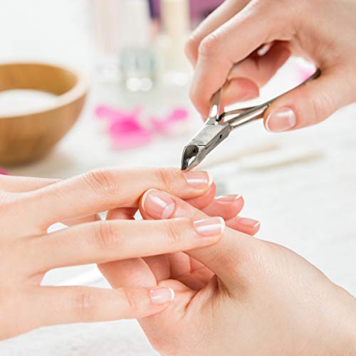 7 star Lima de Uñas, Juego de Manicura Profesional, 13 en 1 Acero Inoxidable Cortauñas Pedicura Lavable de Doble Cara de Esmeril, Kit de Manicura para Salón y Uso Doméstico