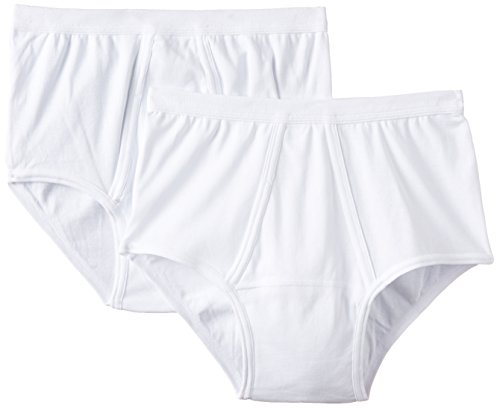 Abanderado CLÁSICO, Slip abierto Hombre, Blanco, 48/M (pack de 2 unidades)