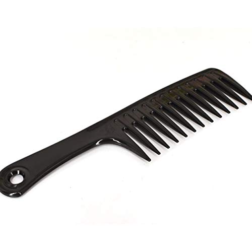 ABS Peine ancho Herramienta de estilo duradero Dientes anchos Horquilla Peine Cepillo de pelo Pompadour Peinado Accesorios para el cabello Regalo