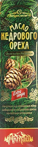 Aceite de nuez de cedro, prensado en frío, procedente de Altai en Siberia, 250 ml