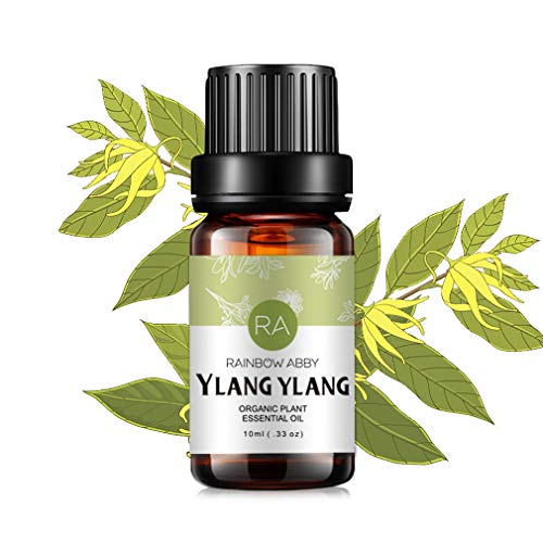 Aceite Esencial de Ylang Ylang, Aceite de Ylang de Aromaterapia Natural 100% Puro Para Difusor (10 ML)