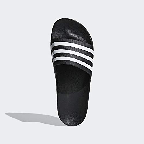 Adidas Adilette Aqua Zapatos de Playa y Piscina, Unisex Adulto, Negro (Ftwr White/Core Black), 40 1/2 EU