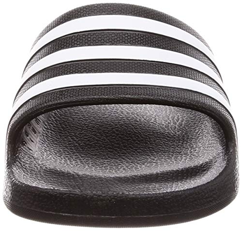 Adidas Adilette Aqua Zapatos de Playa y Piscina, Unisex Adulto, Negro (Ftwr White/Core Black), 40 1/2 EU