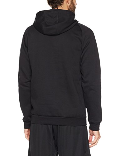 adidas CORE18 Hoody Sudadera con Capucha, Hombre, Negro (Negro/Blanco), S