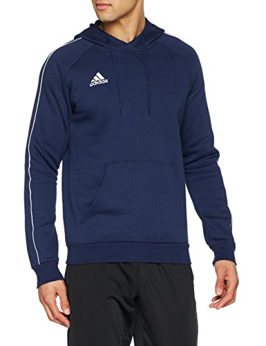 adidas CORE18 Hoody Sudadera, Hombre, Azul (Azul/Blanco), XS