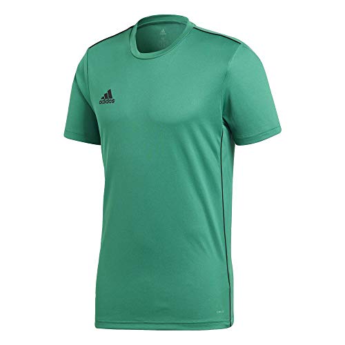 adidas CORE18 JSY T-Shirt, Hombre, Bold Green/Black, L