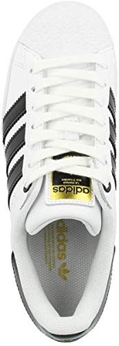 adidas Superstar Bold, Sneaker Womens, Footwear White/Core Black/Gold Metallic, 38 2/3 EU