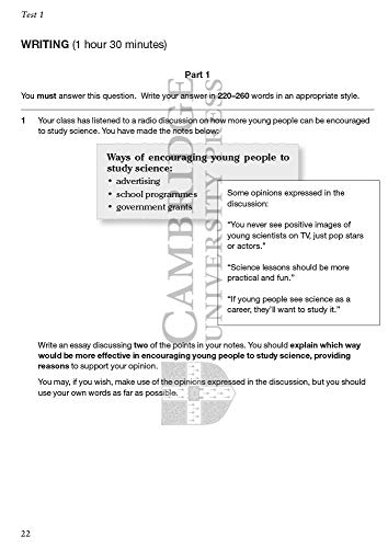 Advanced 1. Practice Tests with Answers and Audio CDs.