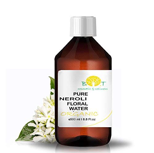 Agua de Flor de Naranjo Hidrolato de Neroli Ecológico Agua Floral BIO Piel Sensible/Madura (500 ml)