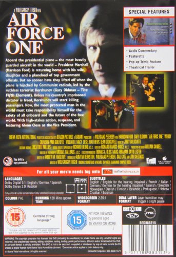 Air Force One [Reino Unido] [DVD]