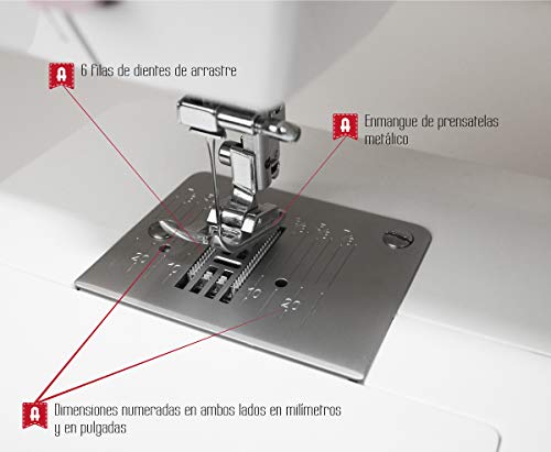 Alfa Maquina De Coser Nex, Verde, 30 X 19 X 37 Cm