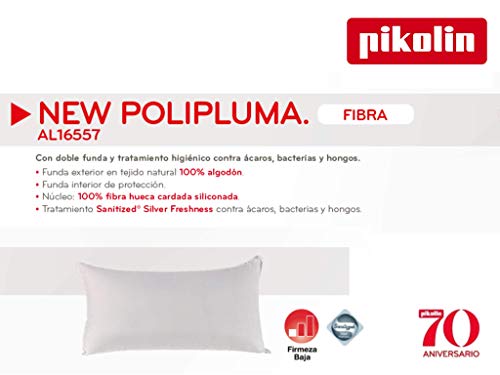 ALMOHADA POLIPLUMA ANTIACAROS 100-105 CM