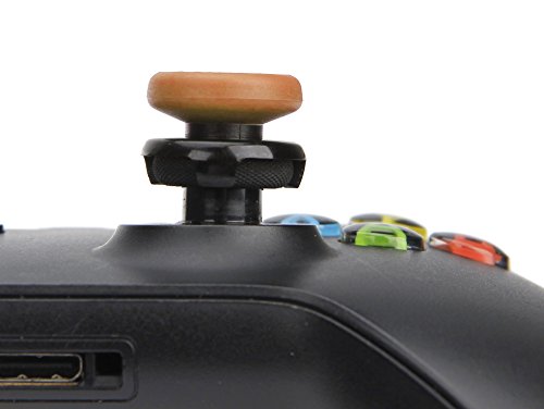 AmazonBasics - Tapones para mando de Xbox One, 2 unidades, Naranja