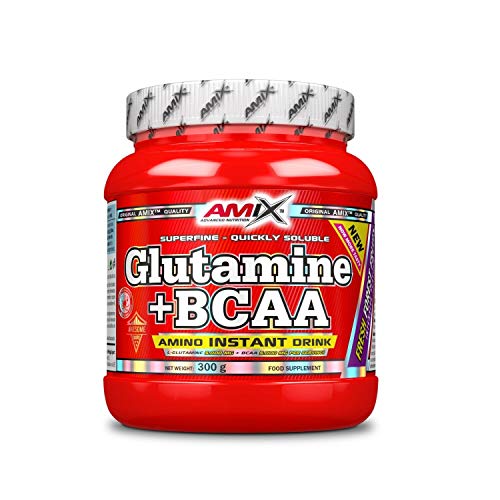 Amix Glutamina+Bcaa 300 Gr Frutas Del Bosque 0.3 300 g